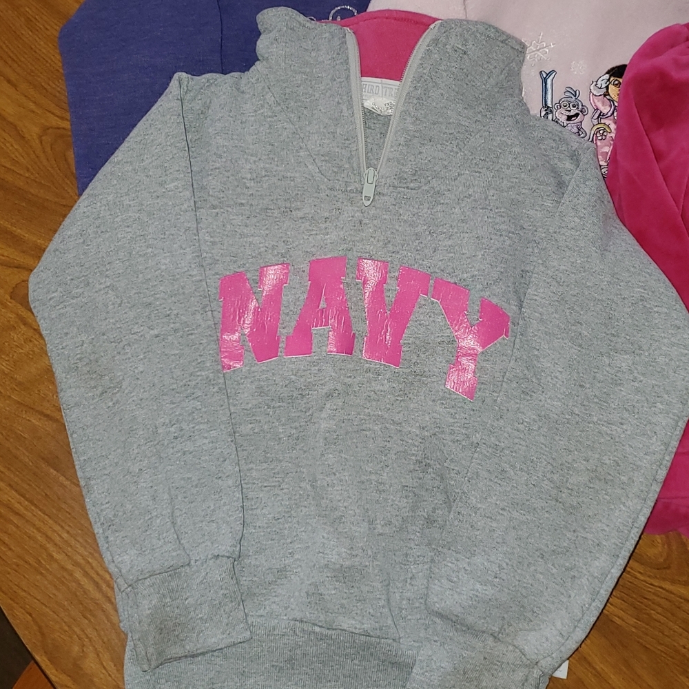 Bundle of sweatshirts- size 5 little girl - Picture 6 of 8